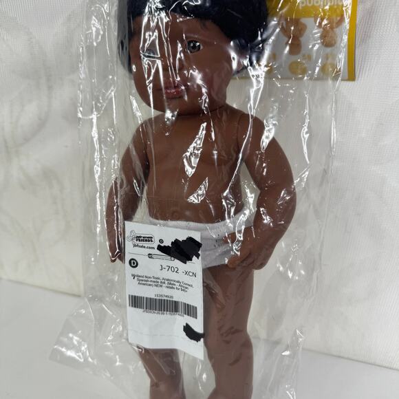 Miniland Multicultural Doll African American Boy 15 Inches Anatomically Correct - Picture 7 of 7